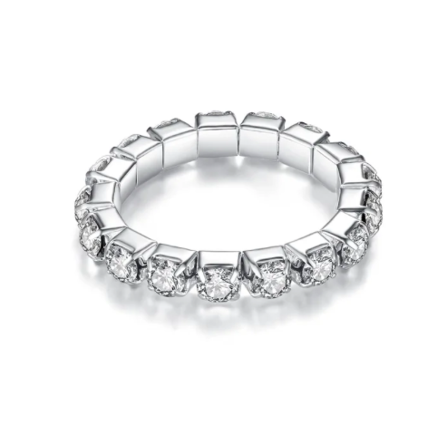 1 Row Rhinestone Ring