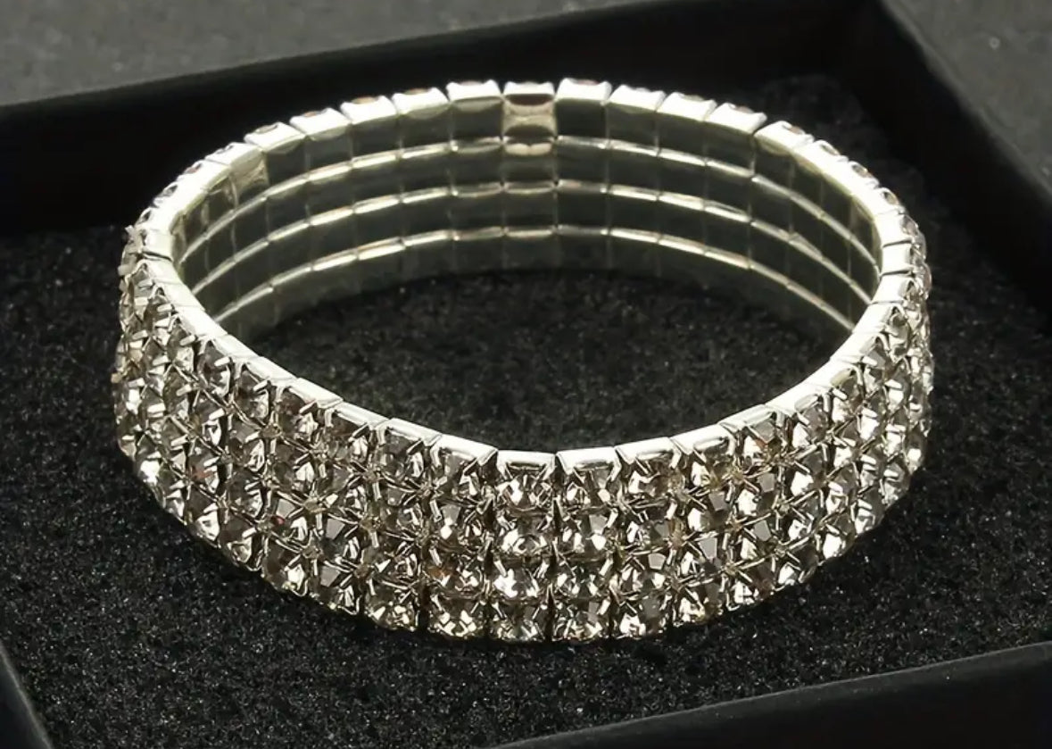 4 Row Tennis Bracelet