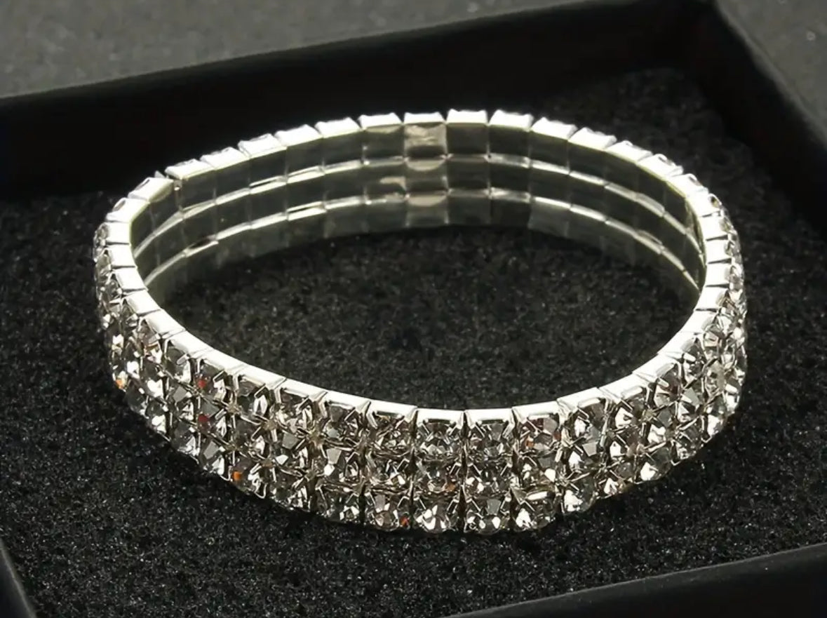 4 Row Tennis Bracelet